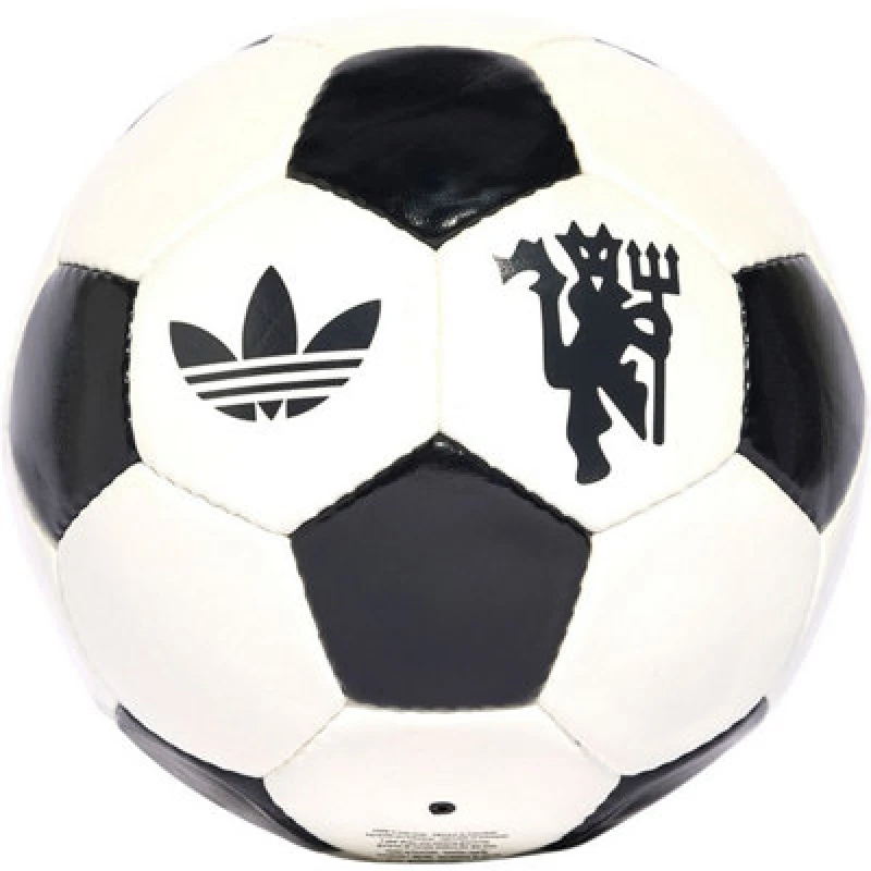Image of Manchester United Fc Adidas Football White/black (5)