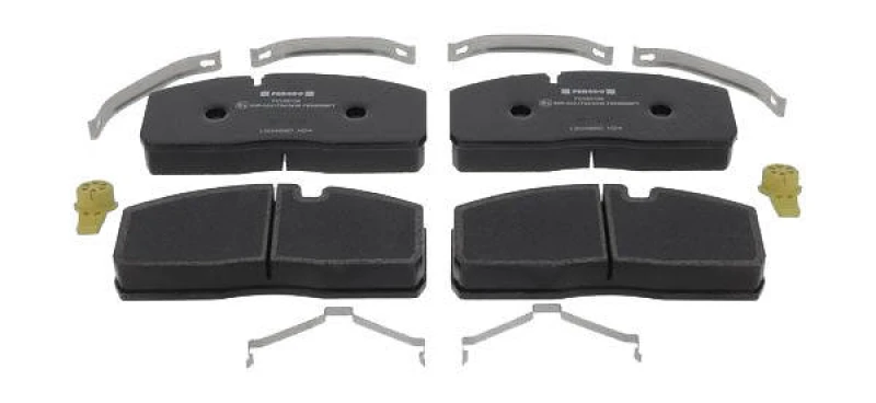 Image of FERODO FCV5510B Brake pad set PREMIER prepared for wear warning indicator, with accessories Brake Pad Set,disc brake (402)