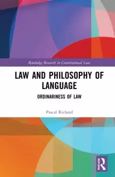 Image of Law and Philosophy of LanguageOrdinariness of Law