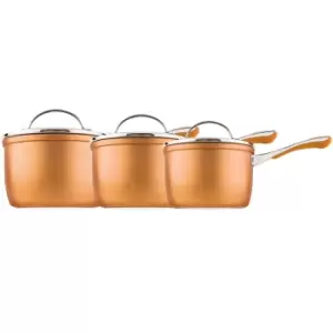 Image of Prestige Prism Copper Cookware Set - 3 Piece