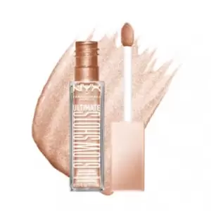 image of NYX Professional Makeup Ultimate Glow Shots Liquid Shimmery Eyeshadow Highkey Lychee