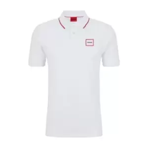 Hugo Demlock Polo Shirt - White