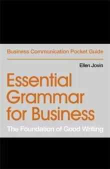 Image of Essential Grammar for Business : The Foundation of Good Writing