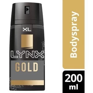 Image of Lynx Gold Body Spray Deodorant 200ml