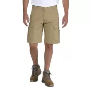 image of Carhartt Mens Force Broxton Relaxed Fit Wicking Cargo Shorts Waist 31 (79cm)