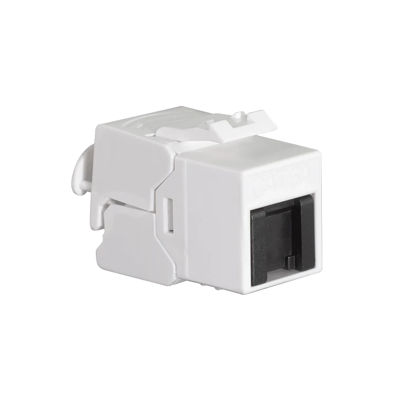Image of LogiLink Keystone Jack Cat.6A UTP dust cap type. 15mm 22-26 AWG