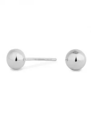 image of Simply Silver Ball Stud Earring