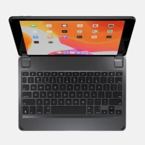 image of 10.2 Inches QWERTY Engilsh Bluetooth Wireless Keyboard for iPad 7th Generation Aluminium Body Backlit Keys Space Grey