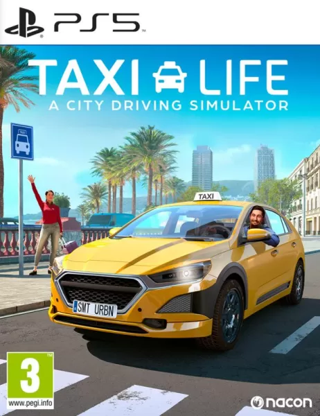 image of Taxi Life A City Driving Simulator PS5 Game