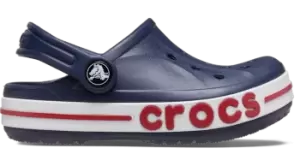 image of Crocs Toddler Bayaband Clogs Kids Navy C6