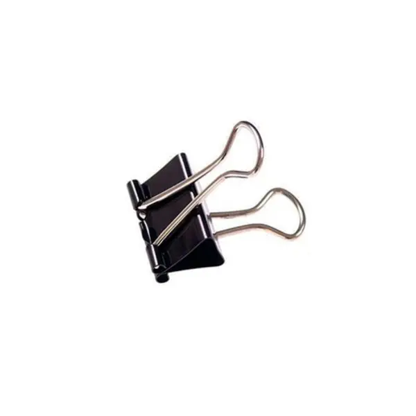 Image of Unbranded Foldback Clip 50mm Black (Pack of 10) 23671 WS23670