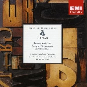 image of Enigma Variations by Edward Elgar CD Album