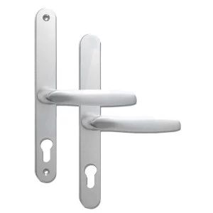 image of Fullex 68 PZ uPVC Lever Handles - 244mm 215mm fixings