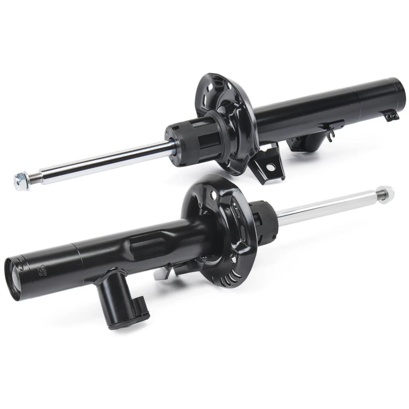 Image of RIDEX 854S20262 Shock absorber Front Axle, Gas Pressure, Electronically adjustable shock strength, Suspension Strut, Bottom Clamp Shock Absorber (854