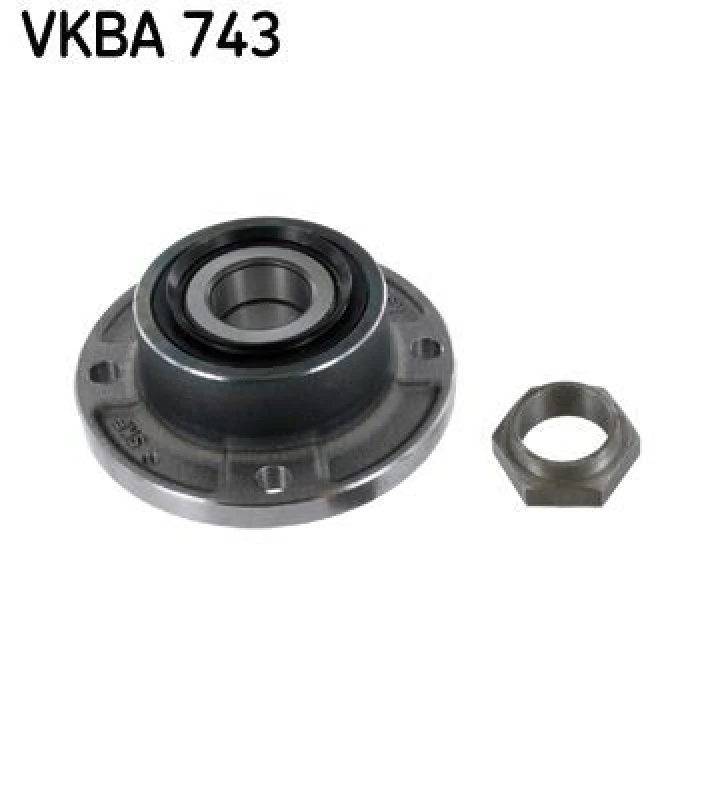 Image of SKF Wheel bearing kit SKF VKBA 743