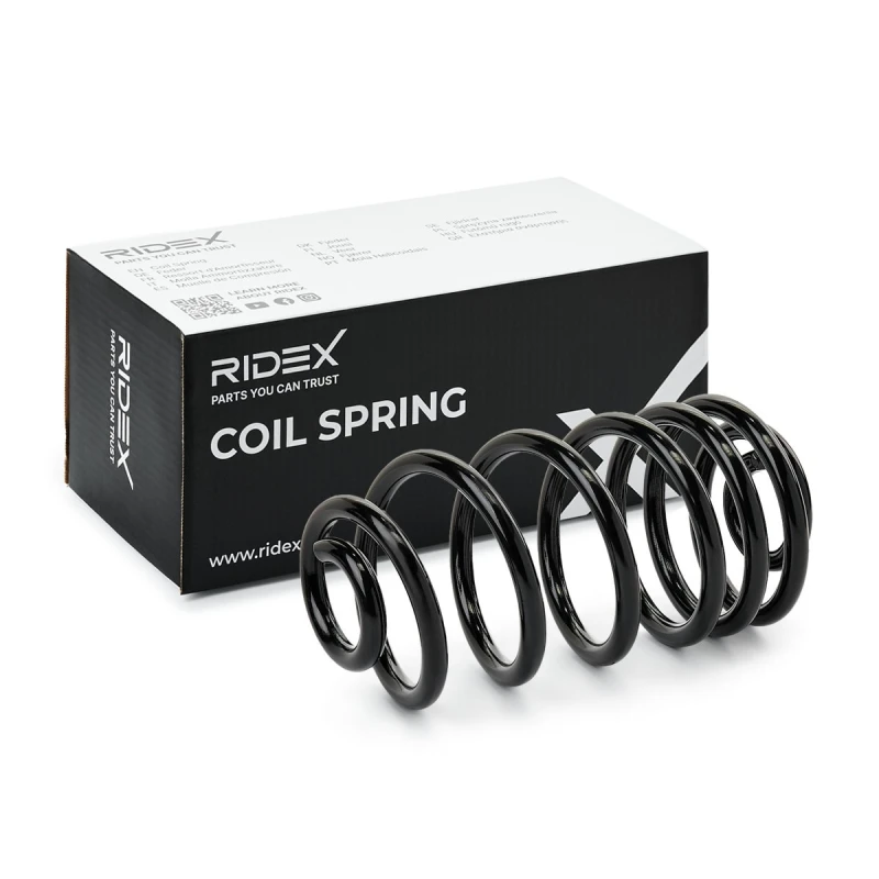 Image of Coil spring RIDEX 188C1681