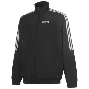 Image of adidas Mens Sereno Presentation Jacket - Black/White
