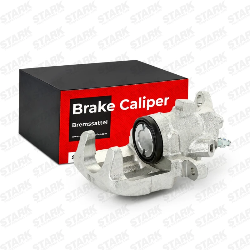 Image of STARK SKBC-0460385 Brake caliper Rear Axle, without holder Cast Iron Brake Caliper (78)
