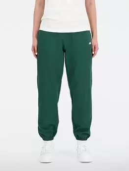 image of New Balance Athletics Remastered French Terry Pants - Dark Green, Dark Green, Size L, Women