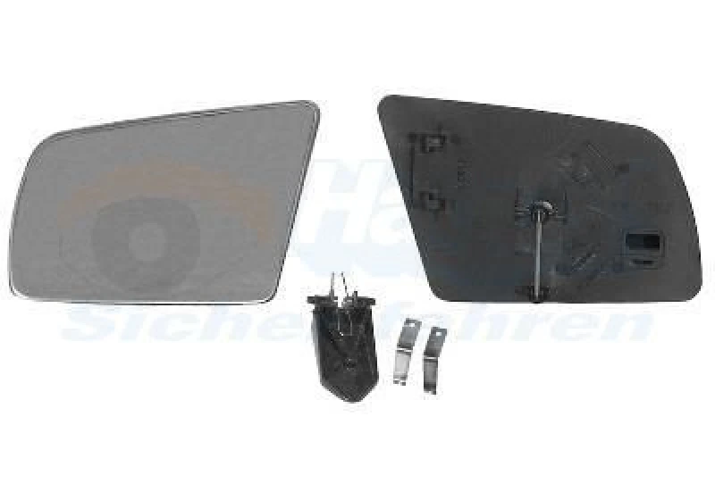 Image of VAN WEZEL Wing mirror glass VAN WEZEL 3763831