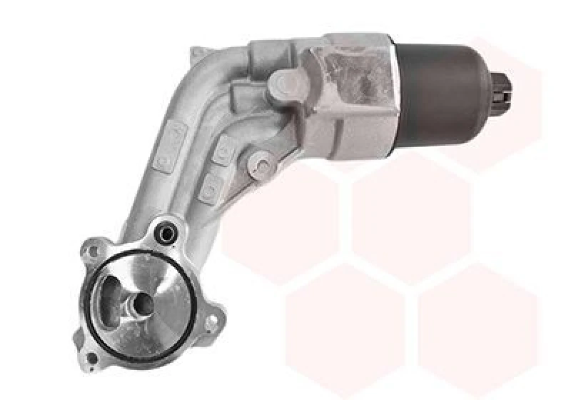 Image of VAN WEZEL Oil filter housing VAN WEZEL 40013705