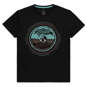 Image of Assassins Creed - Shield Mens Large T-Shirt - Black