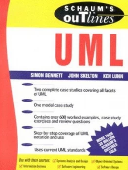 Image of Schaums Outline of Uml by Simon Bennett and John Skelton and Ken Lunn Book