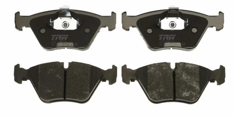 Image of TRW GDB1264 Brake pad set prepared for wear warning indicator Brake Pad Set,disc brake (402)