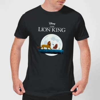 Image of Disney Lion King Hakuna Matata Walk Mens T-Shirt - Black - 3XL - Black