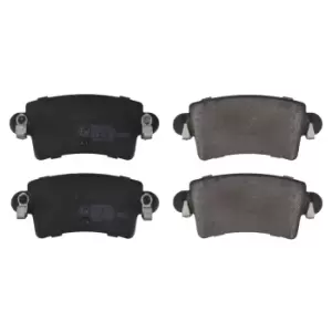 Brake Pad Set 16493 by Febi Bilstein Rear Axle