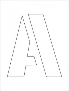 Image of 250mm Letter Stencil Kit