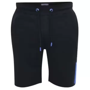Image of Duke Mens Drayton D555 Side Panels Kingsize Shorts (4XL) (Black)