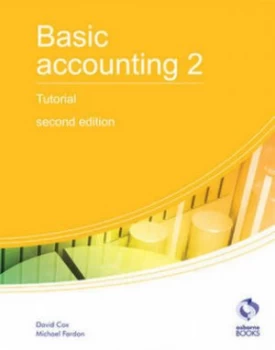 Image of Basic Accounting. 2 Tutorial by David Cox Paperback