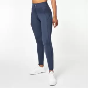 image of USA Pro x Courtney Black Tone Leggings - Blue