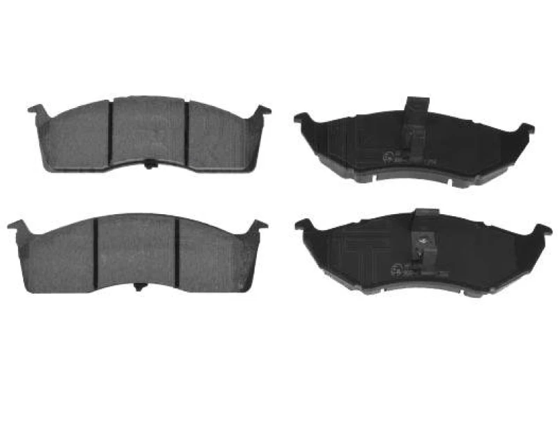Image of Blue PRINT ADA104202 Brake pad set Front Axle, with anti-squeak plate Brake Pad Set,disc brake (402)