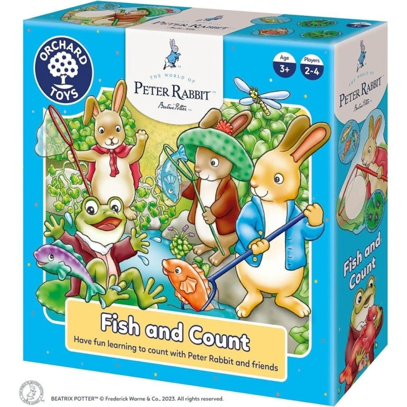 Image of Orchard Toys Peter Rabbit Fish And Count Multi unisex
