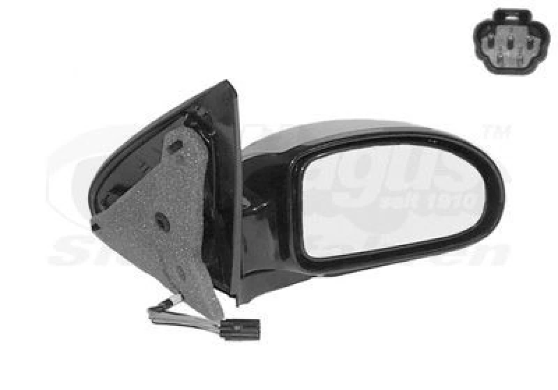 Image of VAN WEZEL Wing mirror VAN WEZEL 1858818