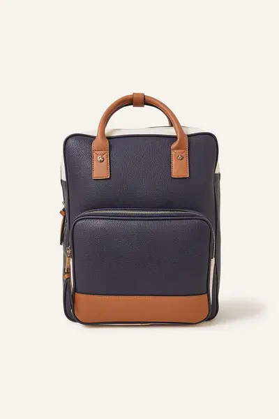 Image of Accessorize Pocket Top Handle Backpack Multi