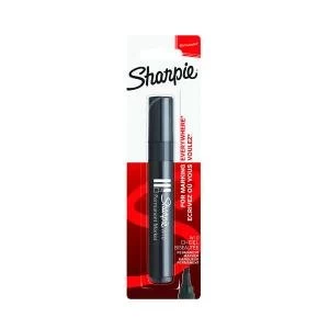 image of Sharpie Black W10 Permanent Marker Blister Pack of 12 S0192667