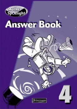 Image of Maths Spotlight 4 Answer Book Paperback