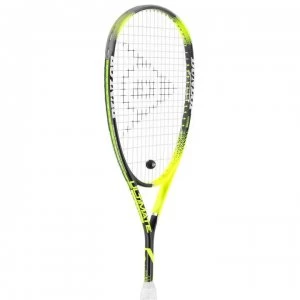 image of Dunlop Prec Ultimate Squash Racket - Yellow/Black