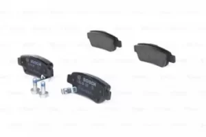 Image of Bosch 0986494329 BP1219 Brake Pad Set Disc Brake Rear Axle