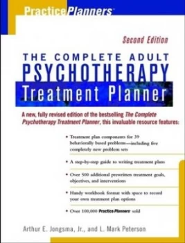 Image of The Complete Adult Psychotherapy Treatment Planner by Arthur E. Jongsma Book