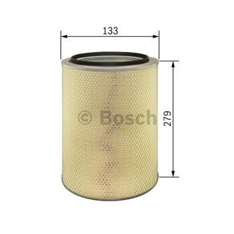 Image of Bosch F 026 400 186 Air filter Filter Insert Air Filter (8)
