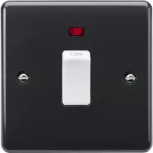 Image of KnightsBridge 20A 1G DP switch with neon [Part M Compliant]