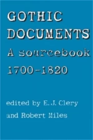Image of Gothic documents by E. Clery