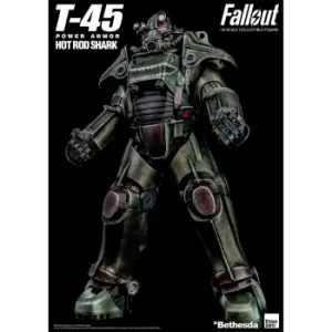 image of ThreeZero Fallout 1/6 Scale Armor Pack - T-45 Hot Rod Shark