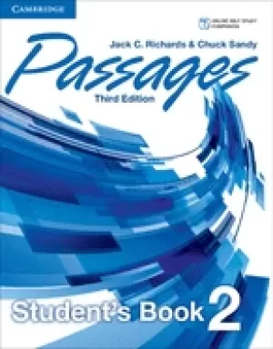 Image of passages level 2 students book richards jack c and sandy chuck