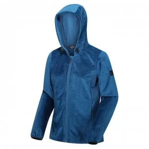 image of Regatta Siddington Full Zip Hooded Fleece - BluOp/BluOp