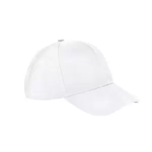 image of Beechfield Unisex Ultimate 6 Panel Cap (One Size) (White)